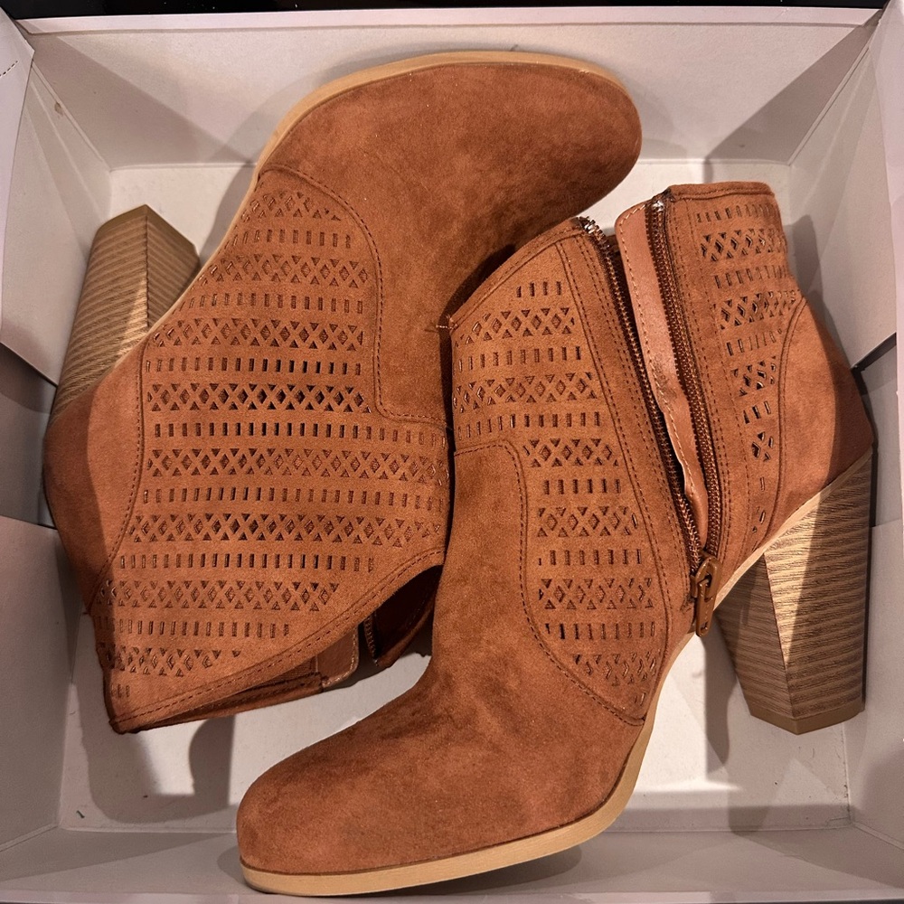 Tan Ankle Boots